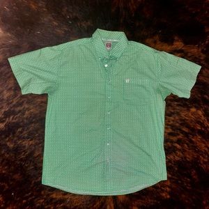 Men’s Cinch Short Sleeved Button Up Shirt